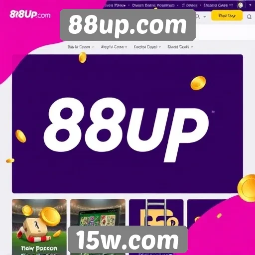 Funcionalidades e recursos do site 88up.com