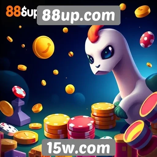 Variedade de jogos disponíveis em 88up.com